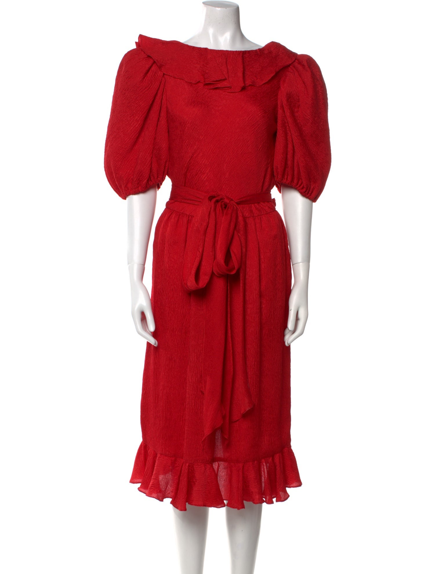 Oscar de la Renta Vintage Midi Length Dress