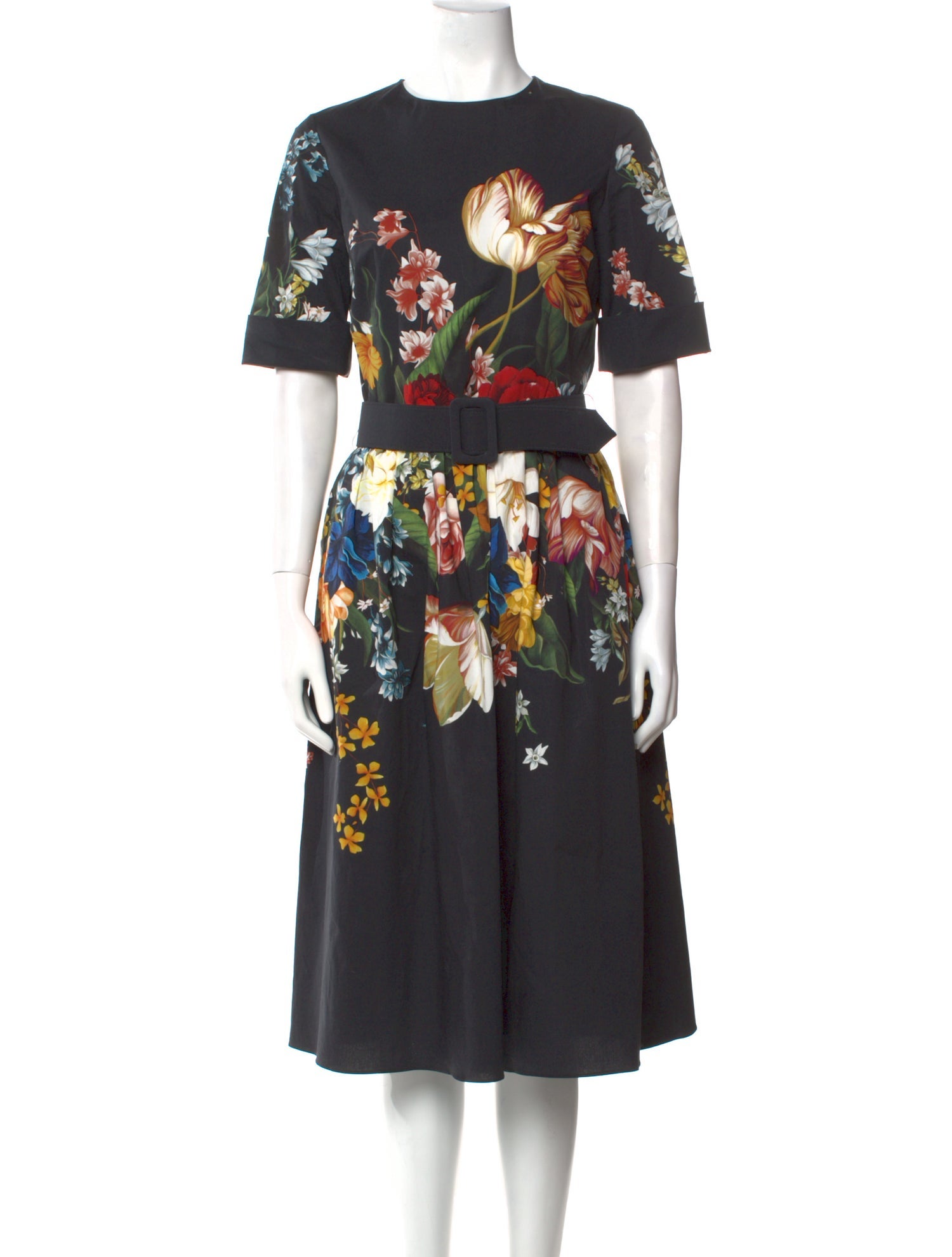 Oscar de la Renta 2020 Midi Length Dress