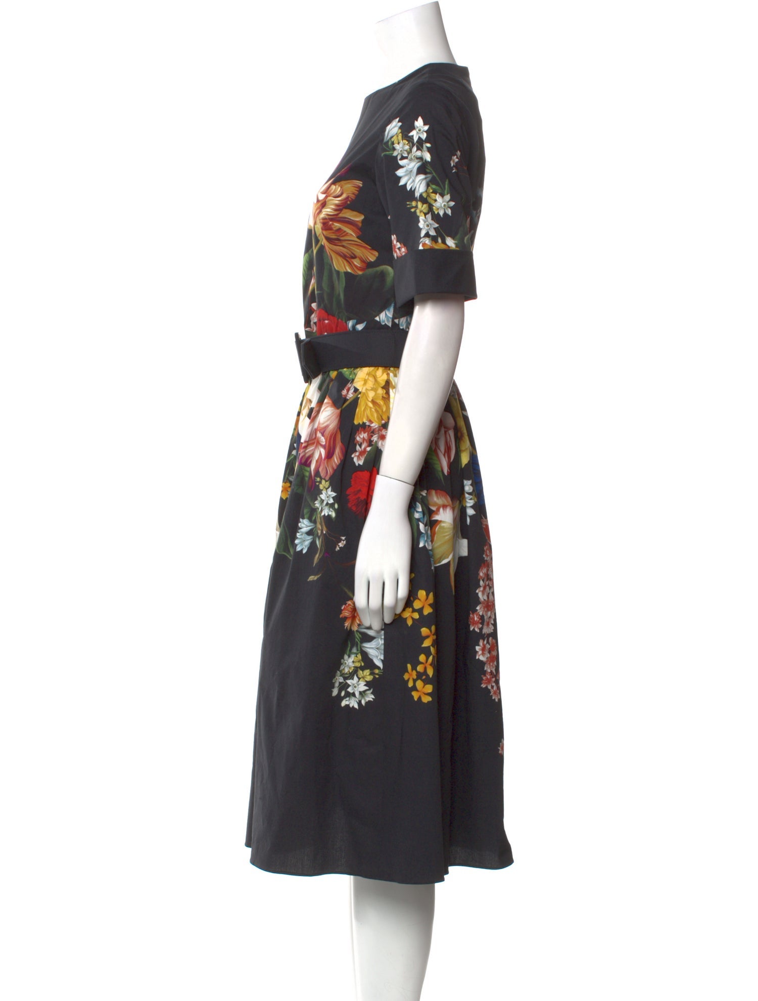Oscar de la Renta 2020 Midi Length Dress