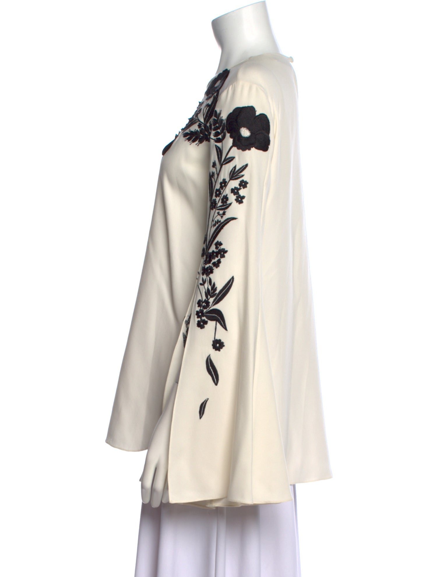 Oscar de la Renta 2020 Silk Blouse