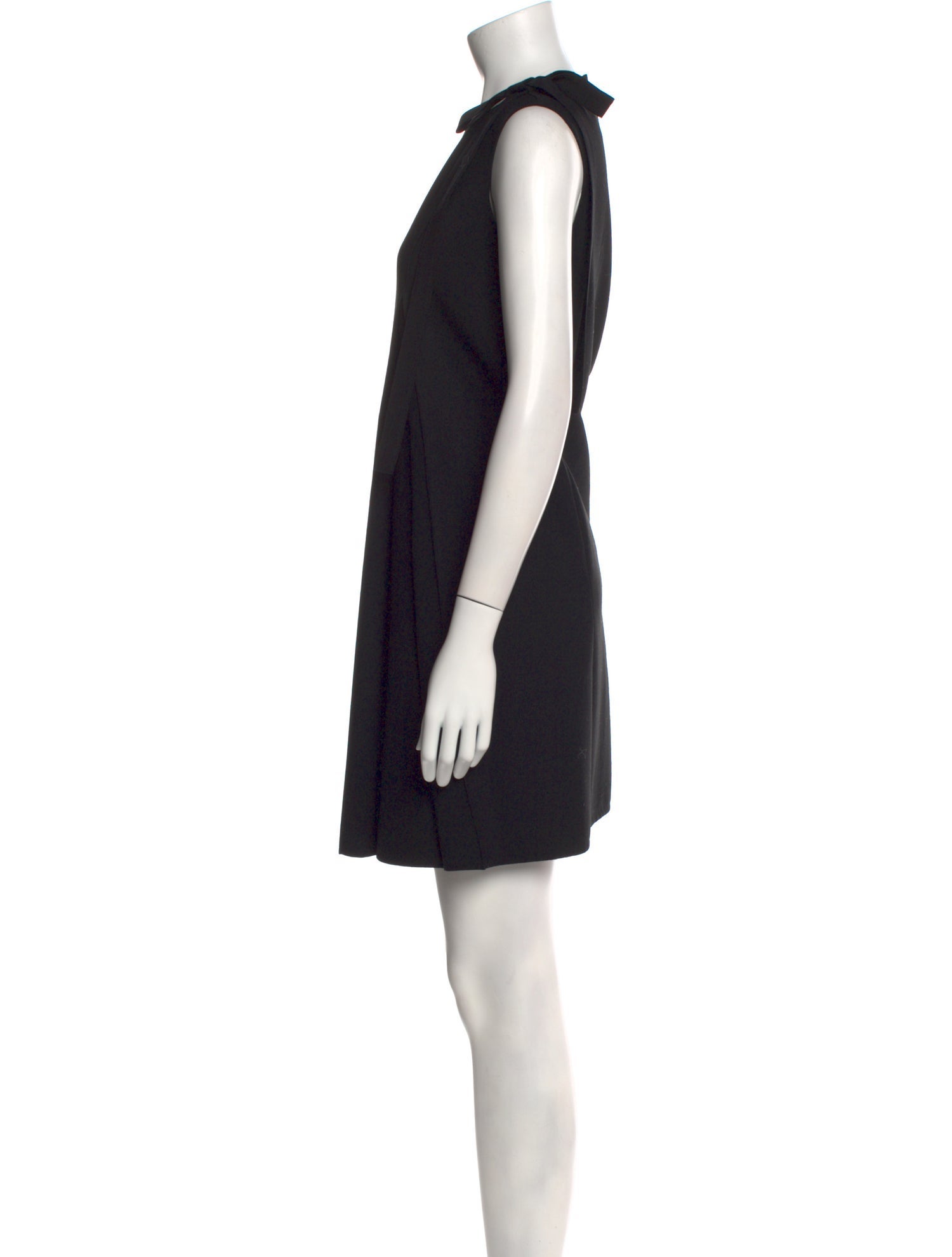 Oscar de la Renta Wool Mini Dress