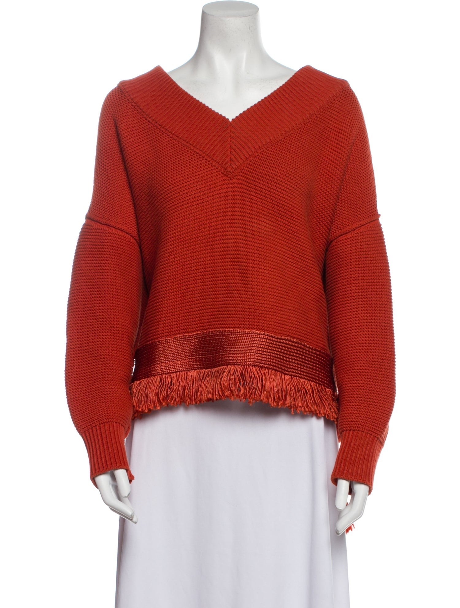 Oscar de la Renta V-Neck Sweater