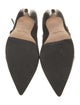 Oscar de la Renta Suede Colorblock Pattern Pumps