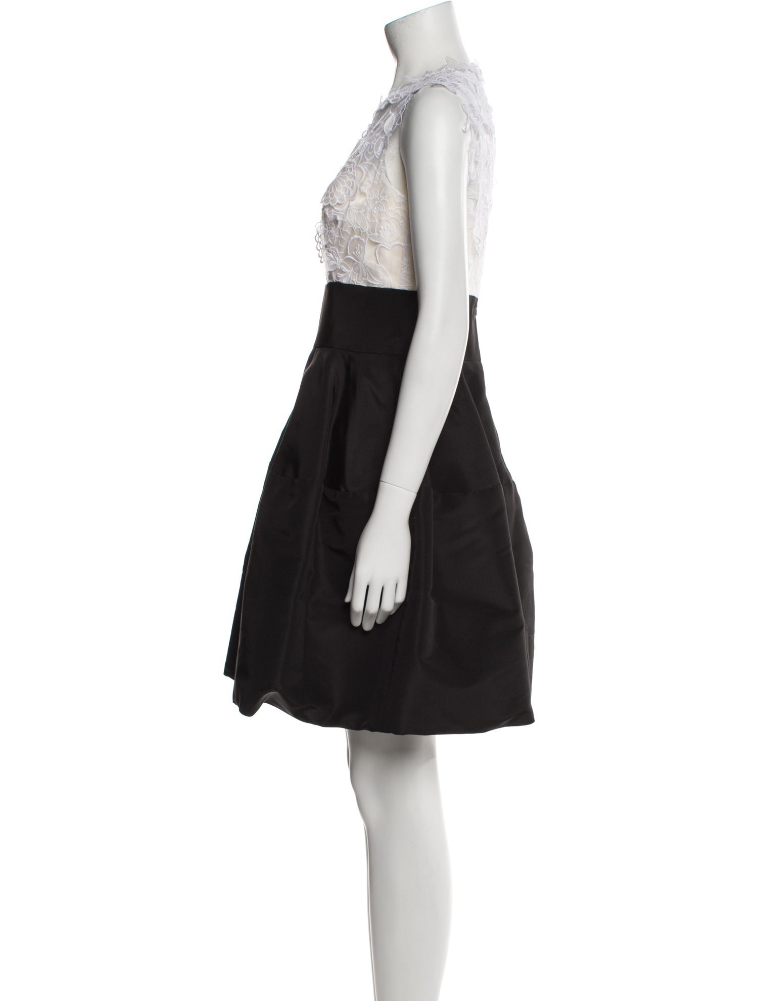 Oscar de la Renta Silk Mini Dress