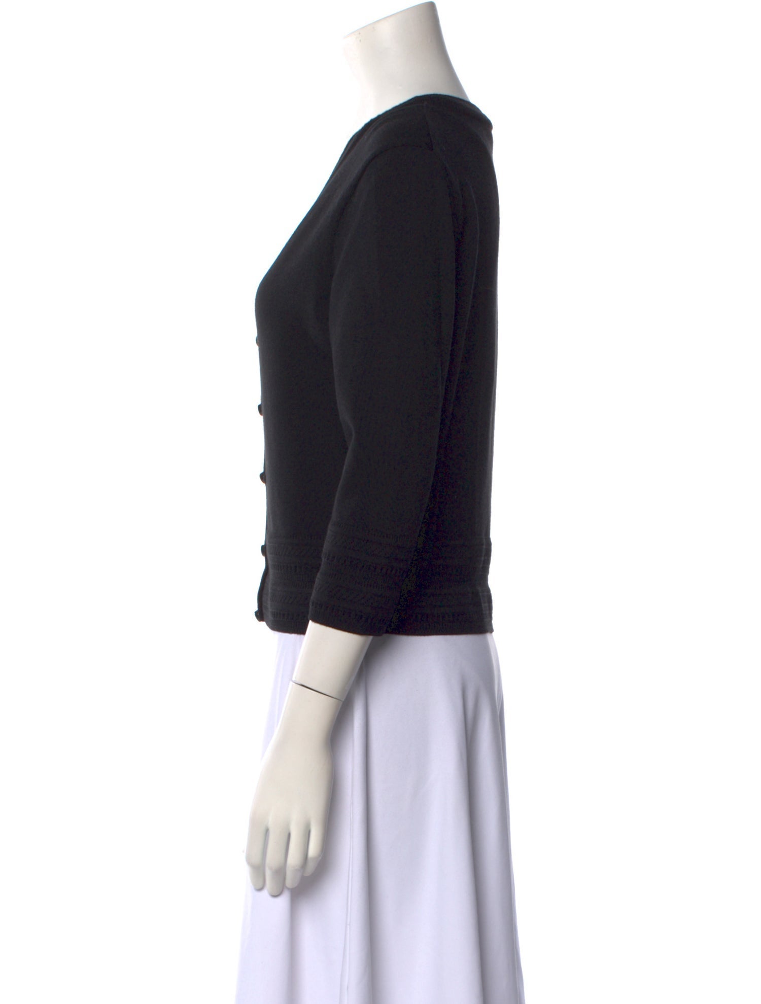 Oscar de la Renta Scoop Neck Sweater