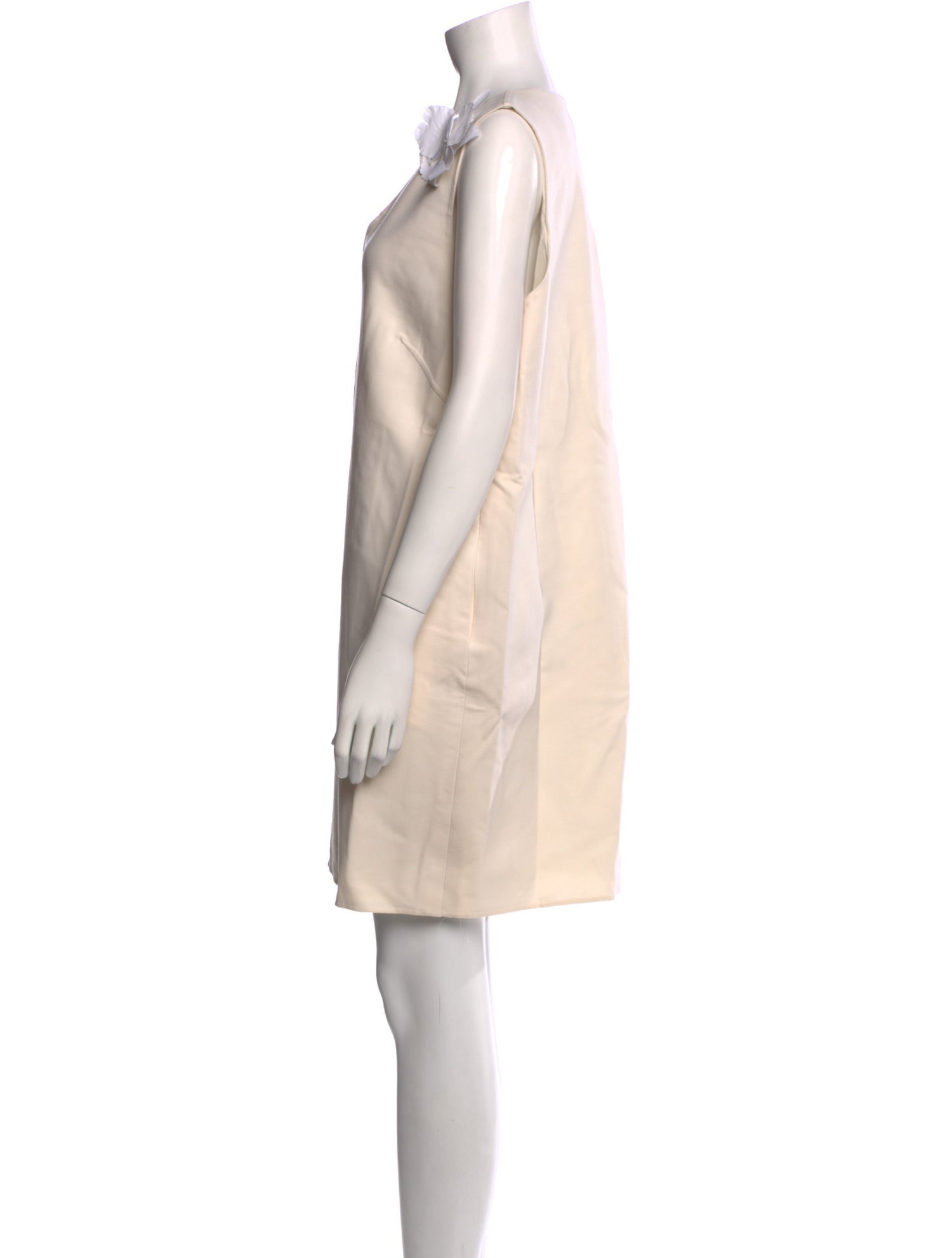 Oscar de la Renta Virgin Wool Mini Dress