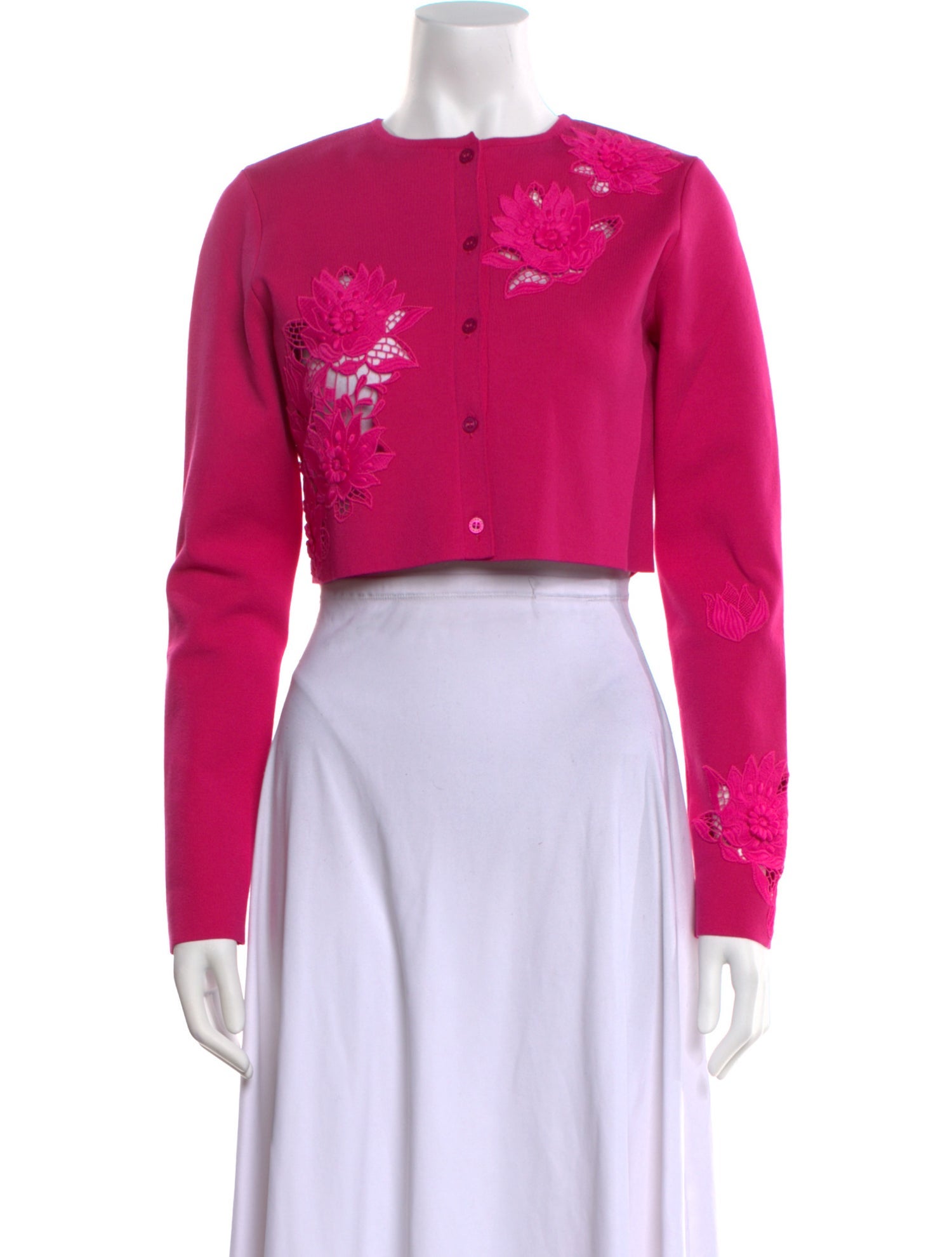 Oscar de la Renta Crew Neck Sweater