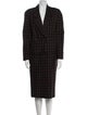 Oscar de la Renta Plaid Print Skirt Suit
