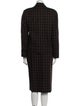 Oscar de la Renta Plaid Print Skirt Suit