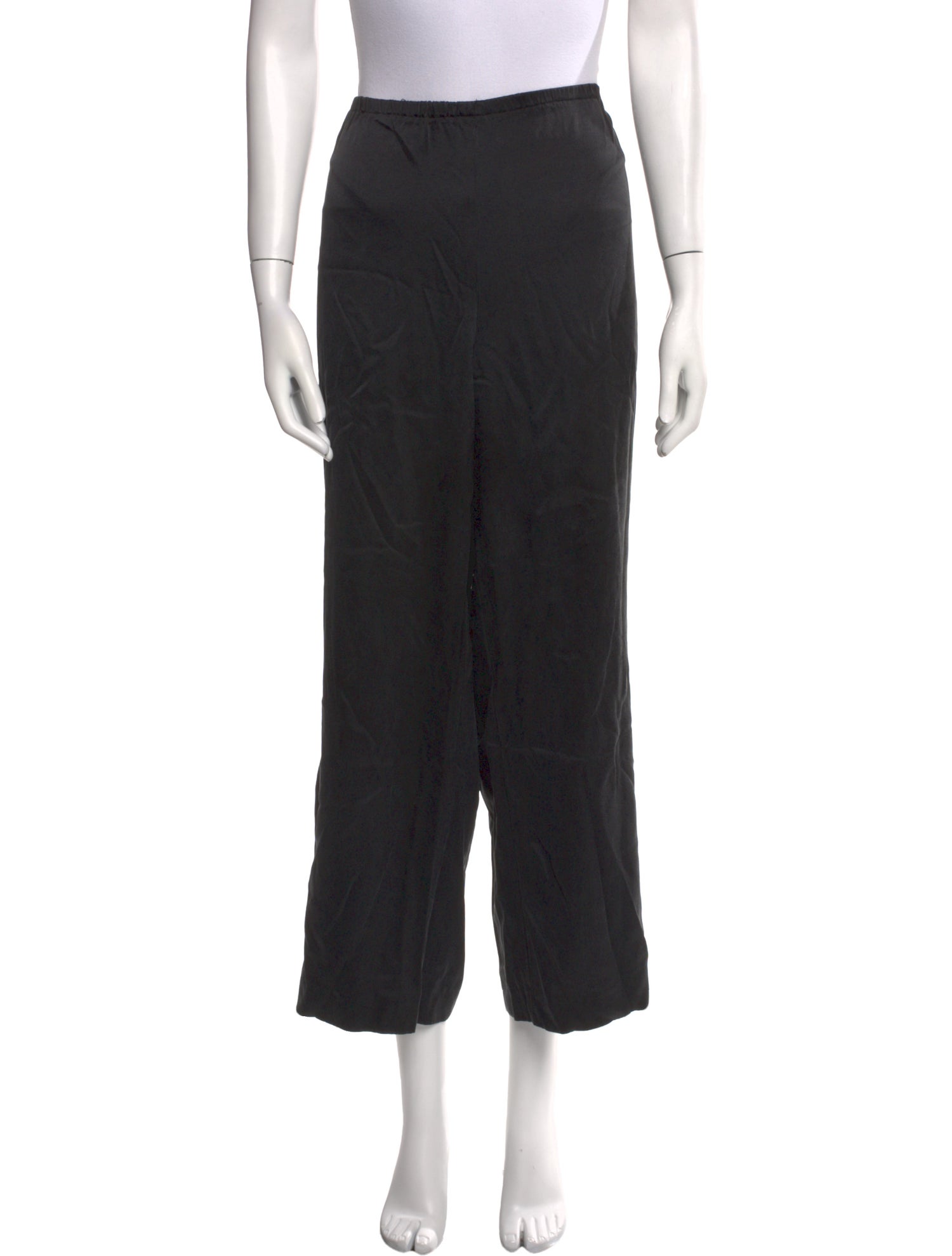 Oscar de la Renta Silk Wide Leg Pants