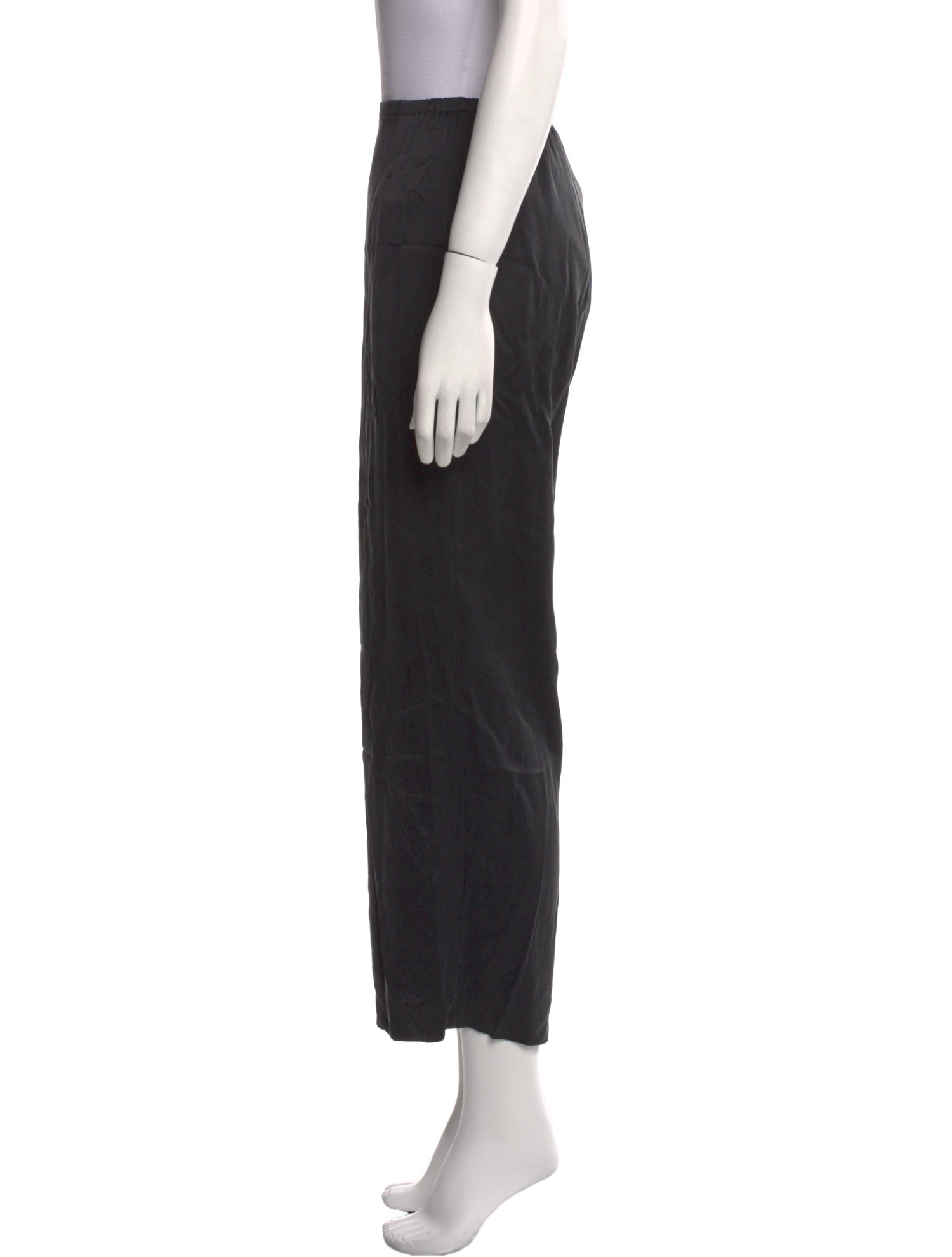 Oscar de la Renta Silk Wide Leg Pants