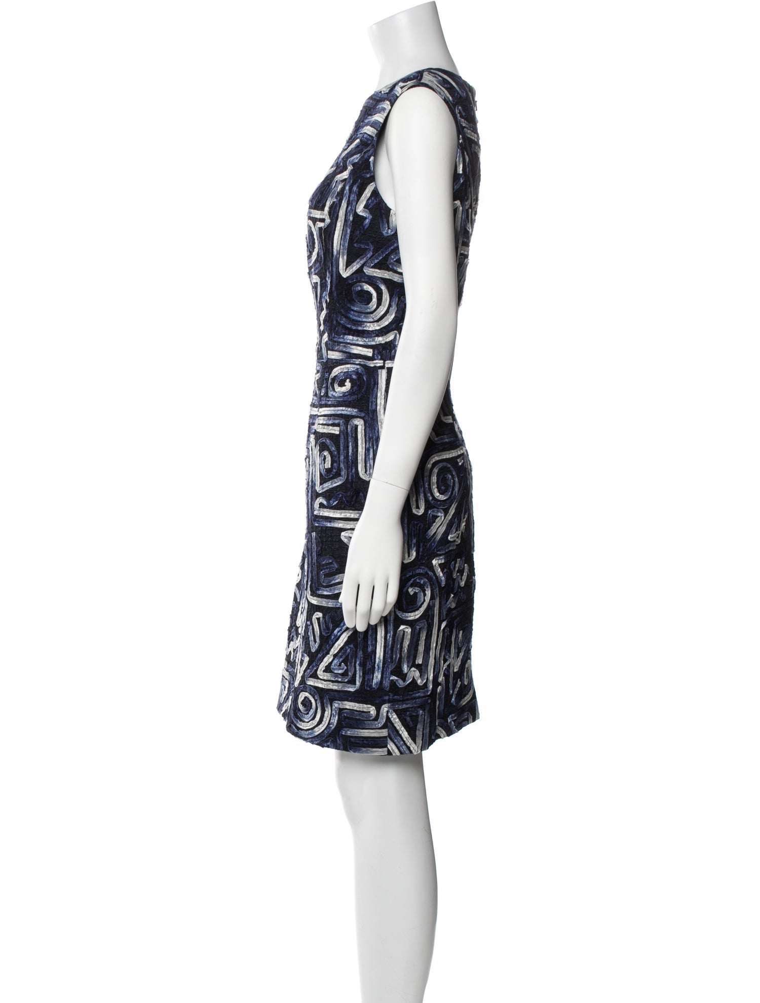 Oscar de la Renta 2020 Knee-Length Dress