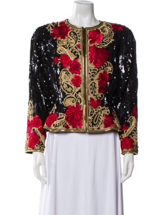 Oscar de la Renta Vintage Late 1980's - Early 1990's Evening Jacket