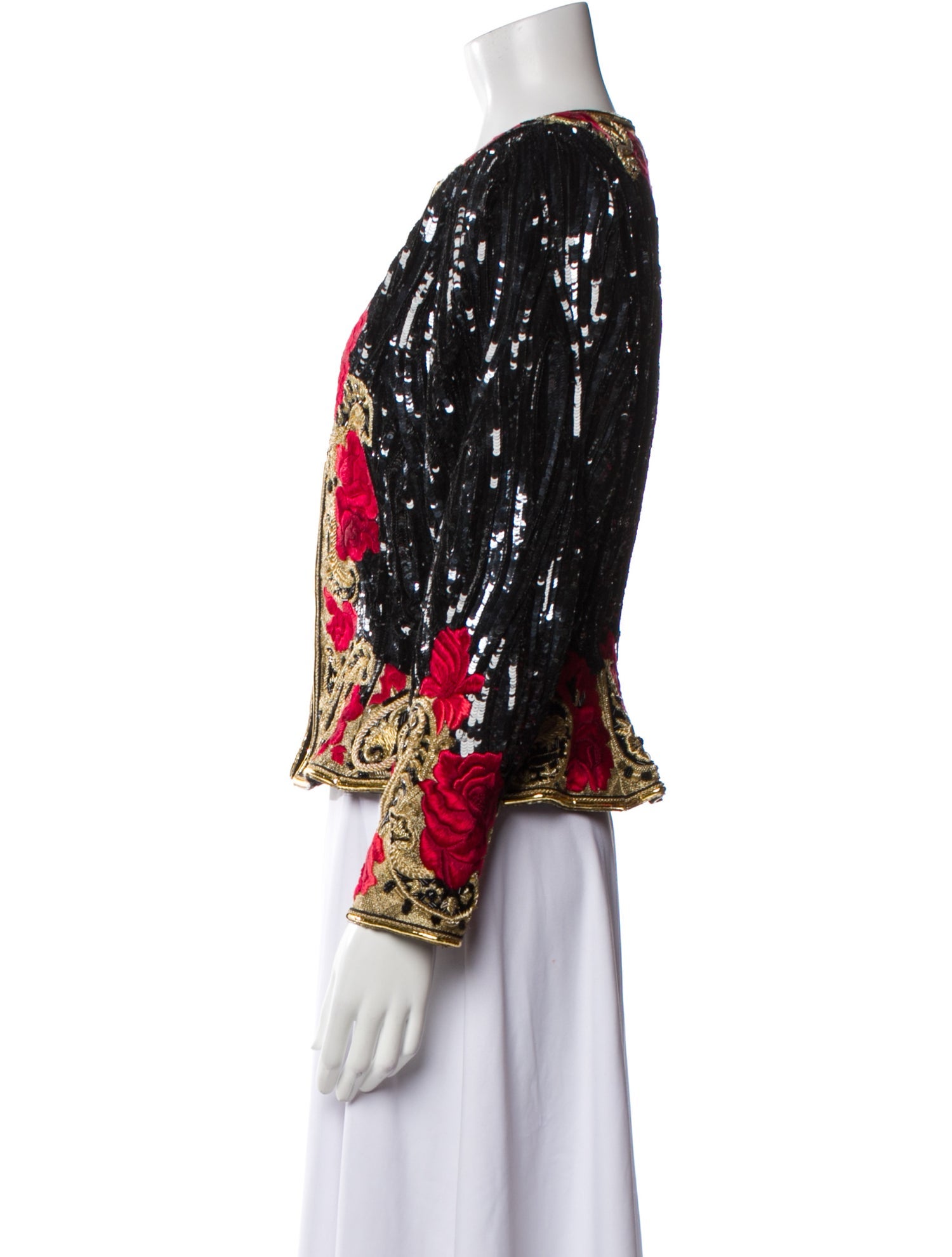 Oscar de la Renta Vintage Late 1980's - Early 1990's Evening Jacket