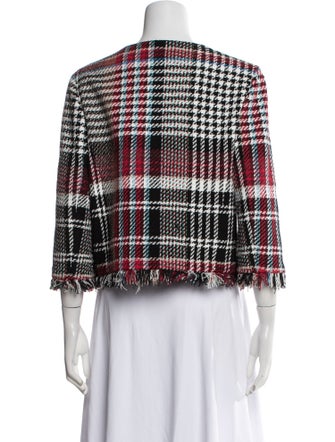 Oscar de la Renta 2018 Tweed Pattern Jacket