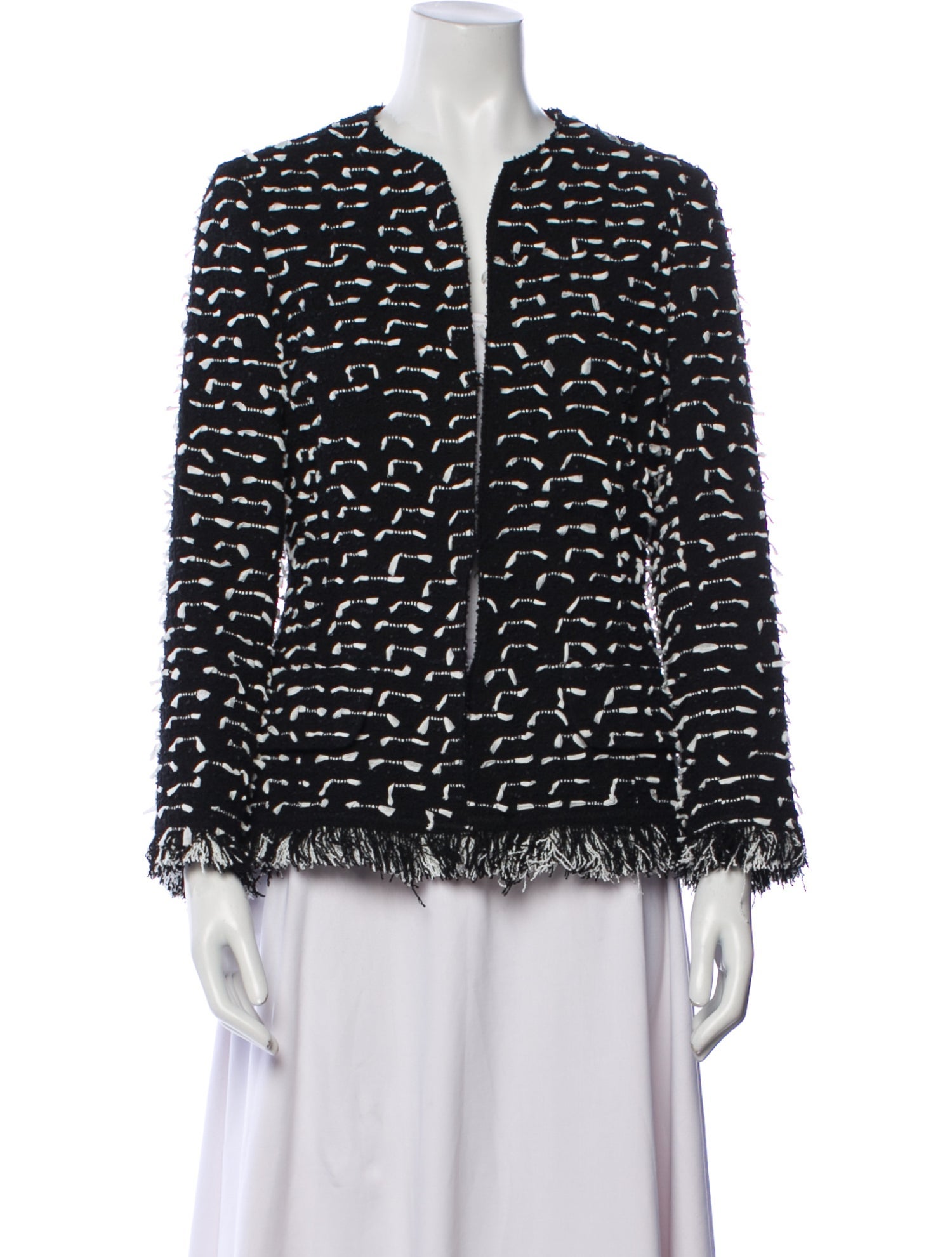 Oscar de la Renta Printed Evening Jacket