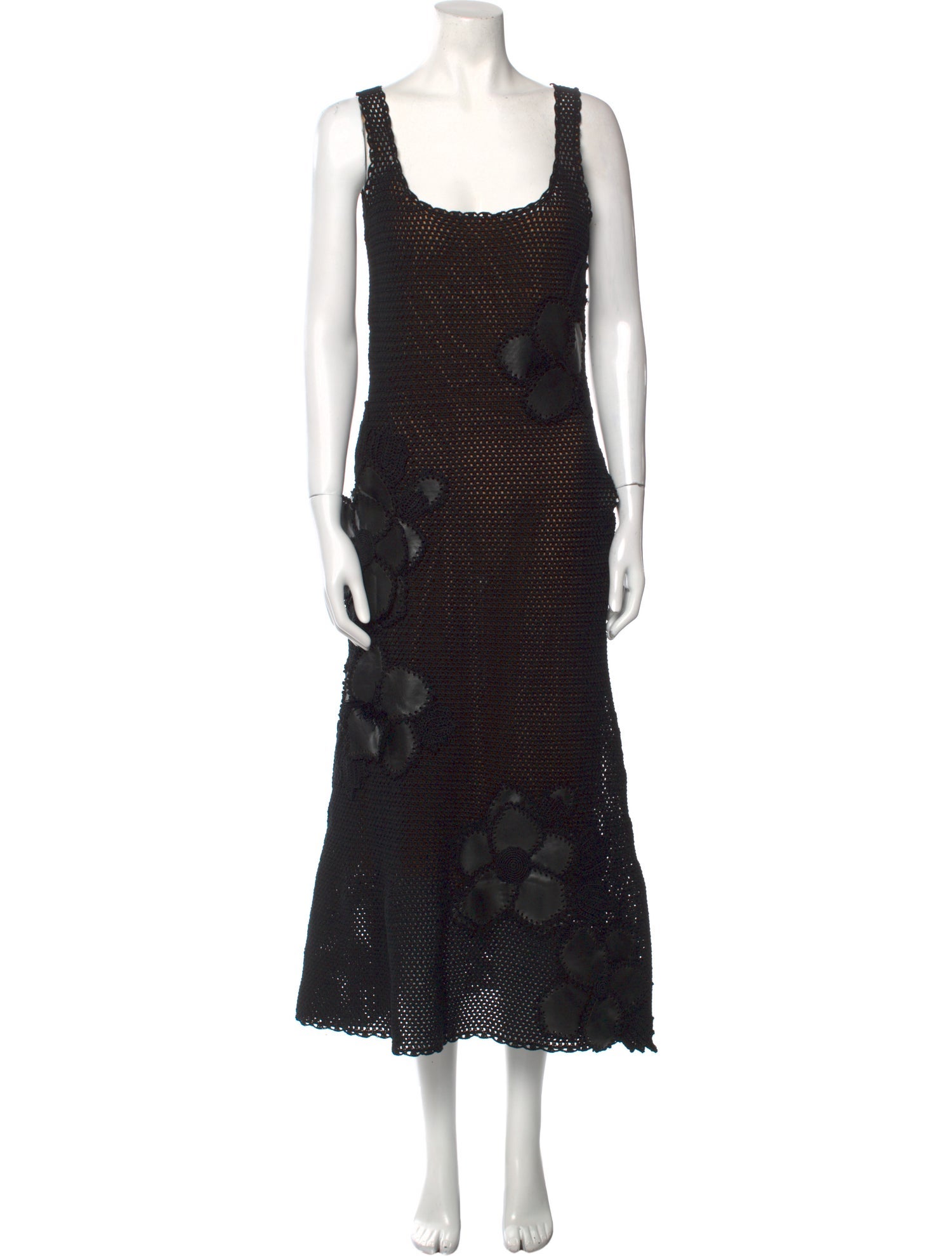 Oscar de la Renta Printed Long Dress