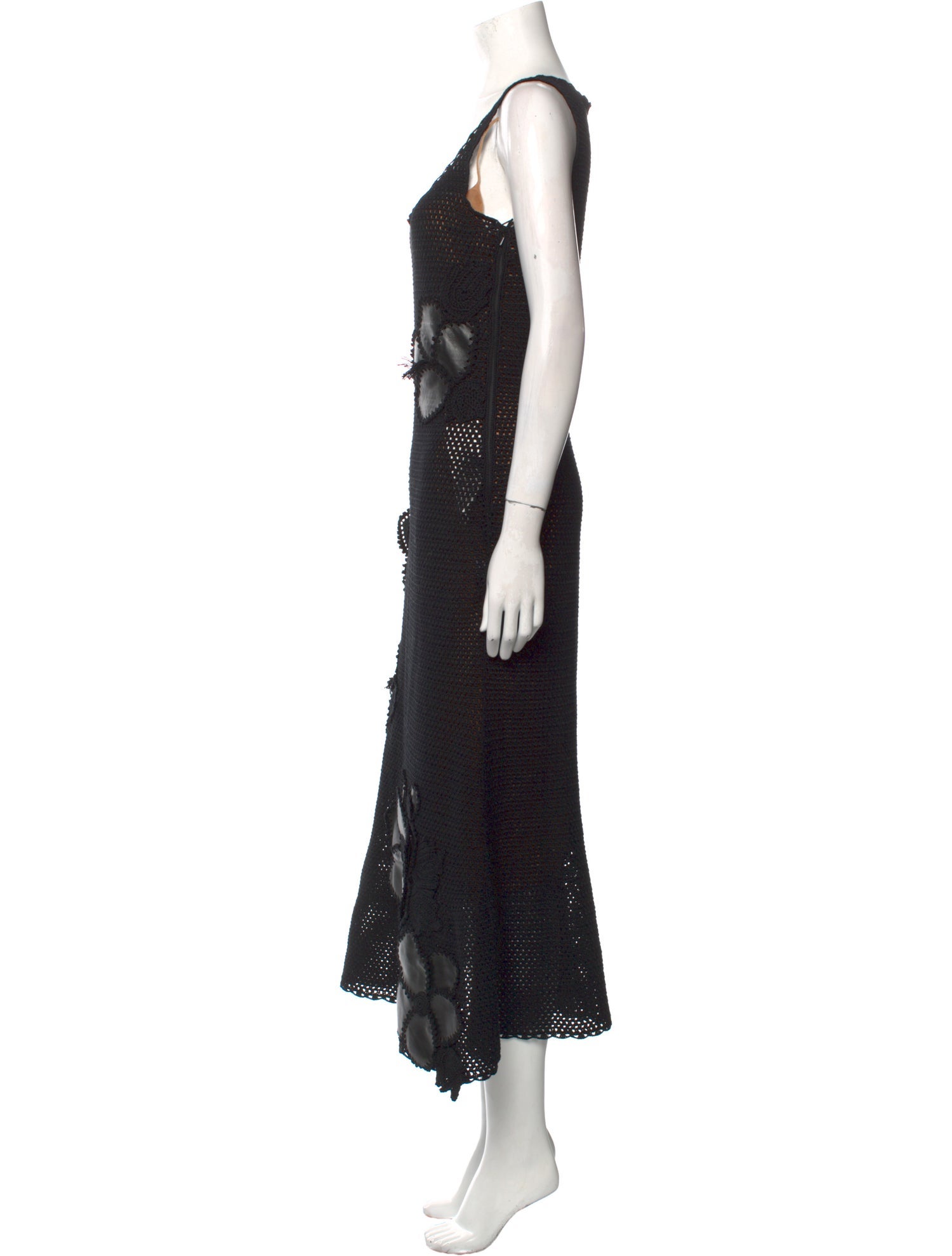 Oscar de la Renta Printed Long Dress