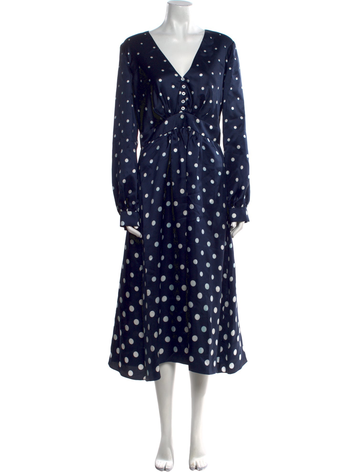 Oscar de la Renta Silk Long Dress