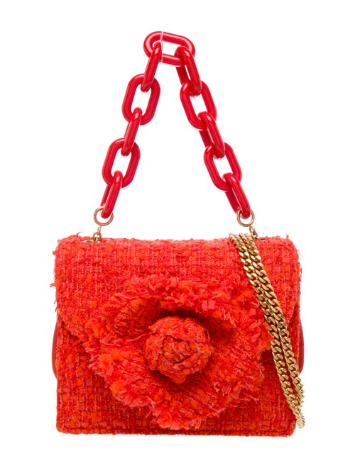 Oscar de la Renta Tweed Evening Bag