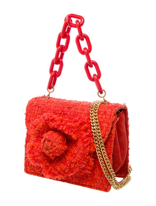 Oscar de la Renta Tweed Evening Bag