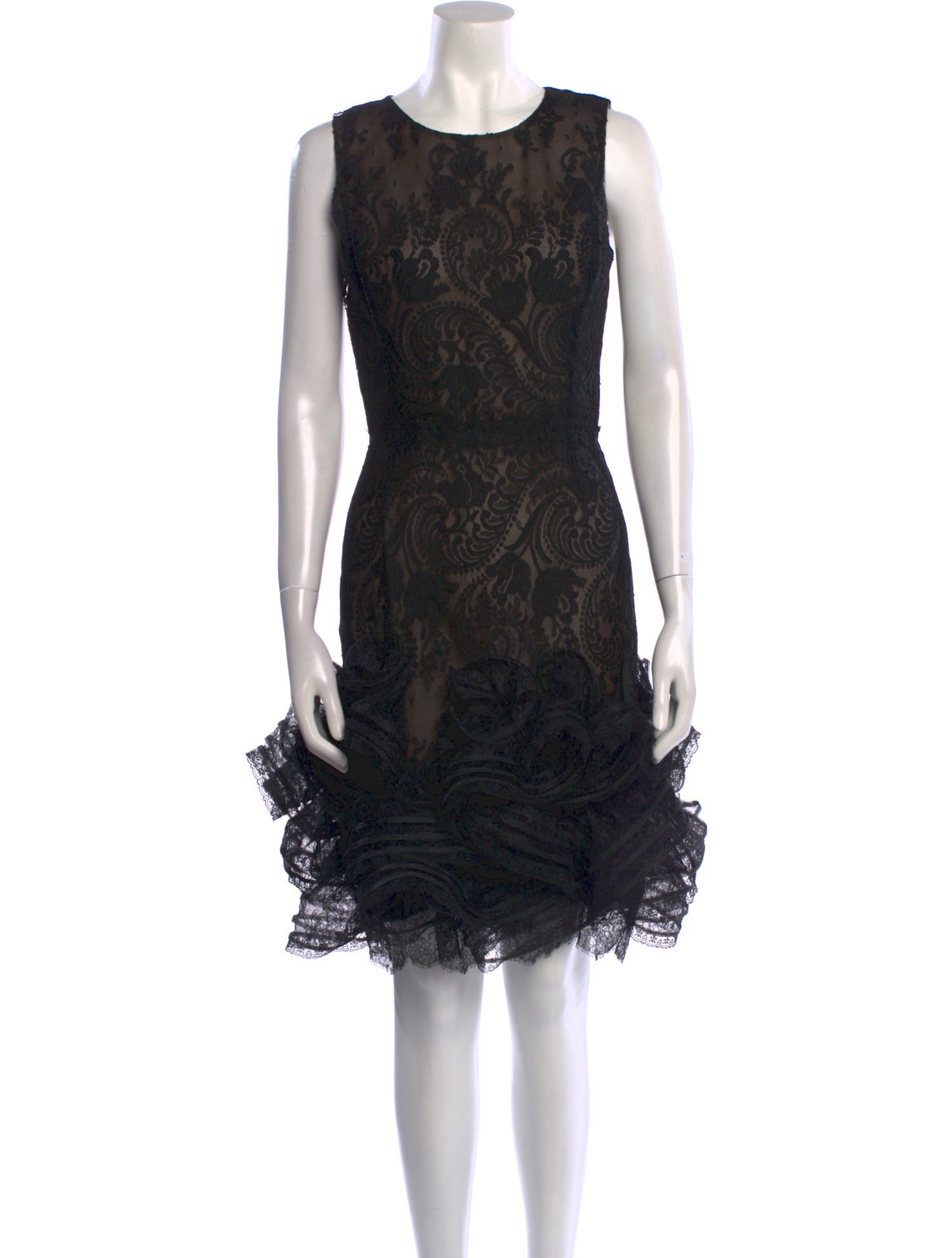 Oscar de la Renta 2013 Knee-Length Dress