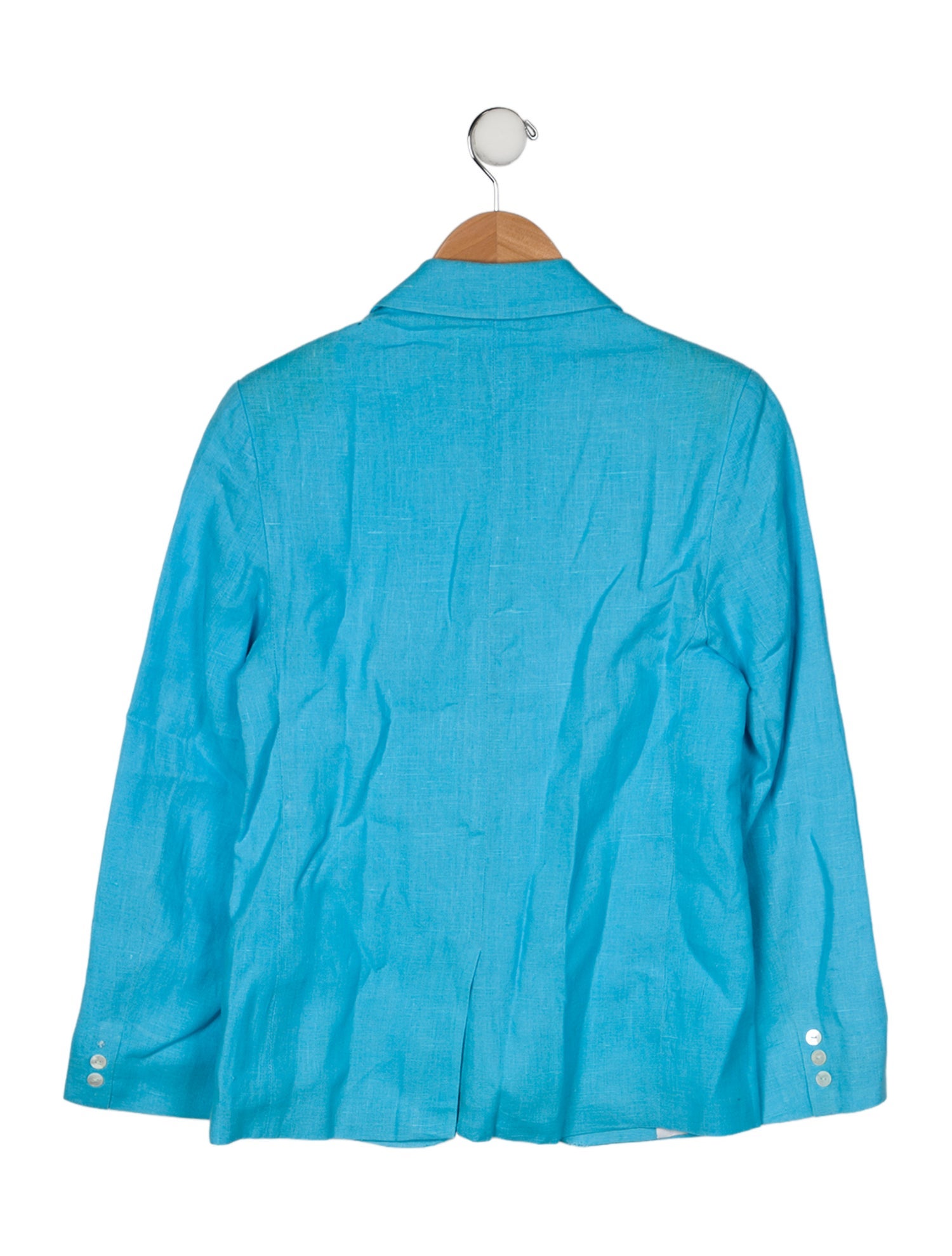 Oscar de la Renta Linen Blazer