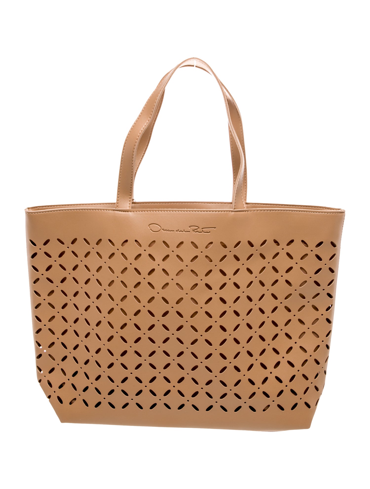 Oscar de la Renta Leather Tote