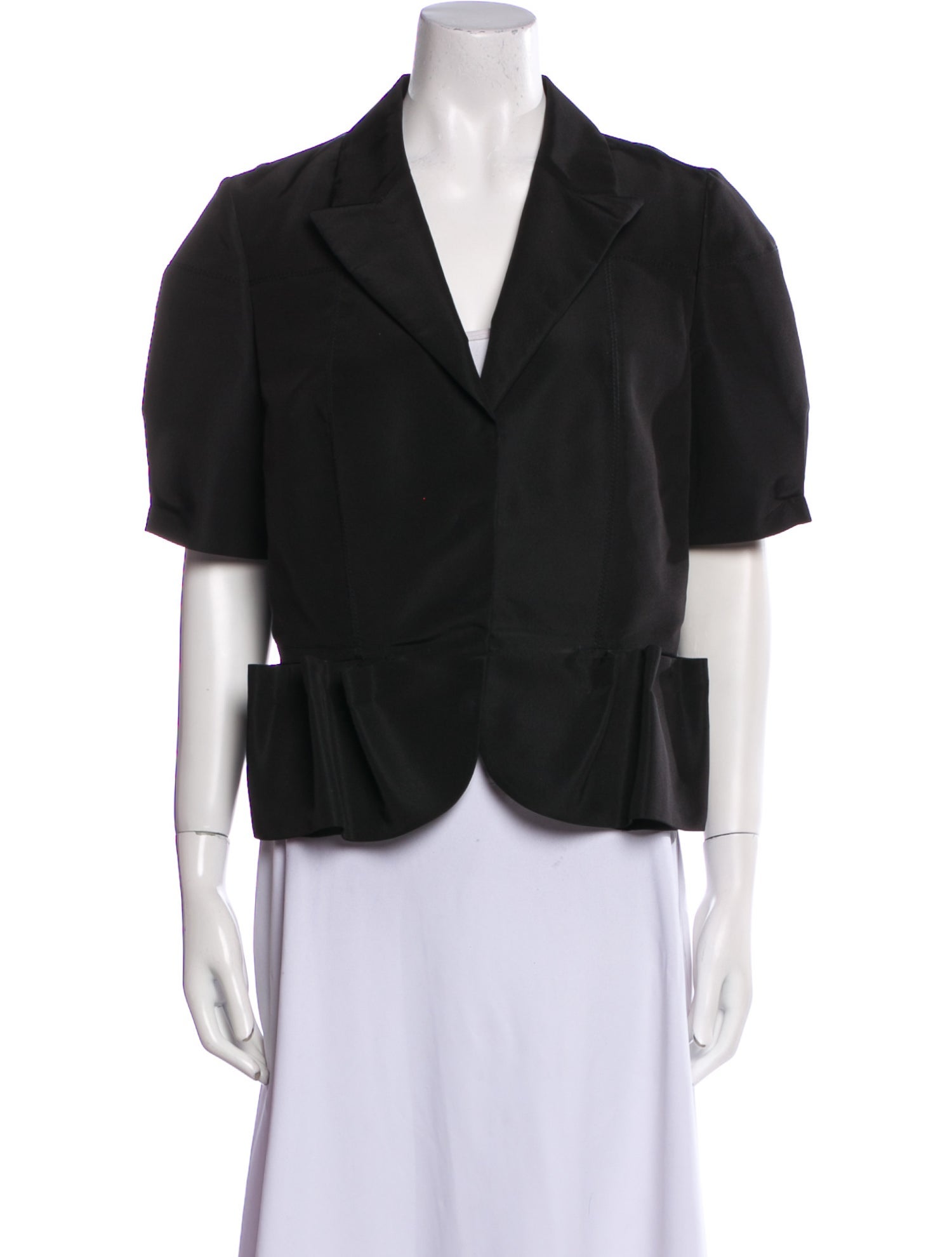 Oscar de la Renta Silk Jacket