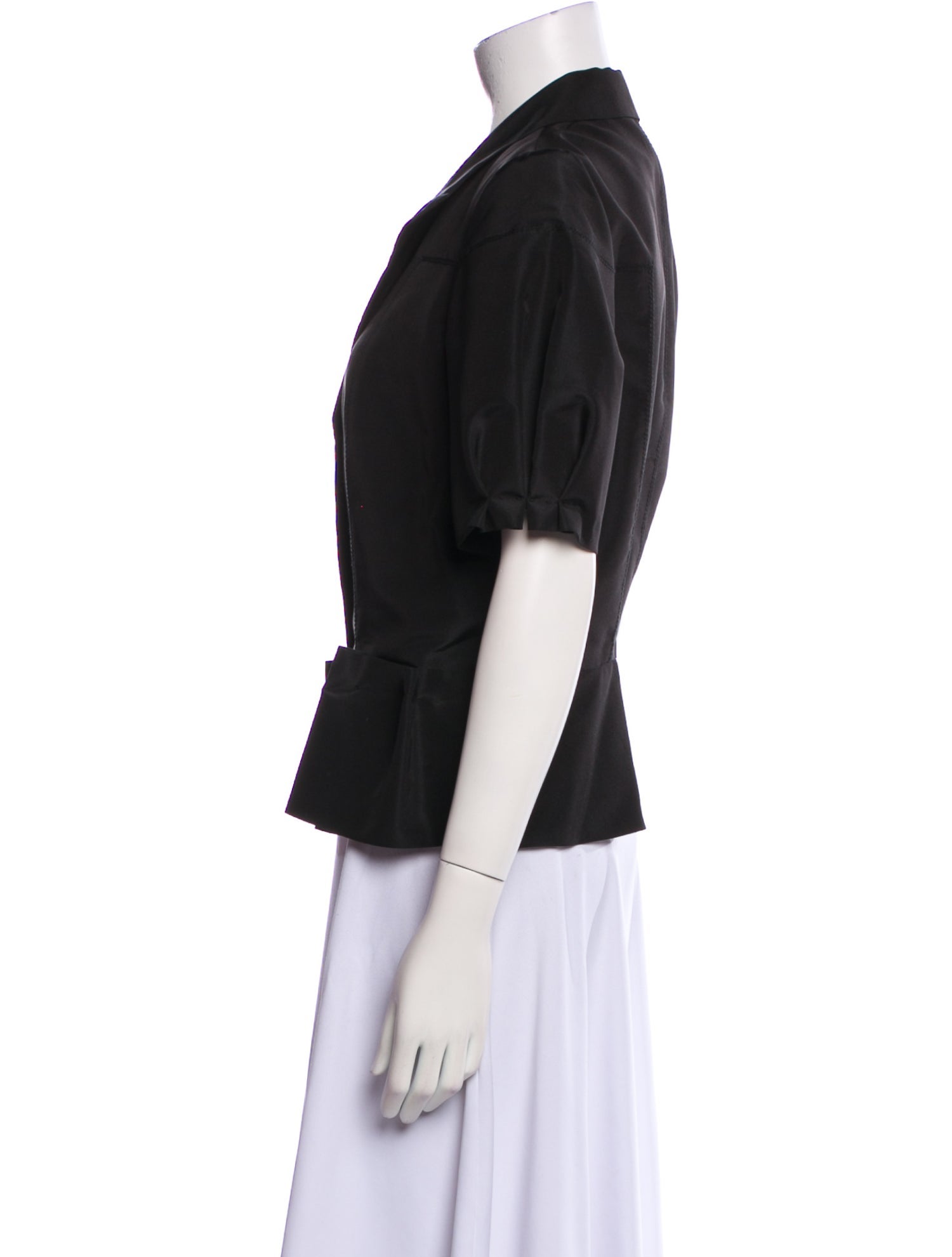 Oscar de la Renta Silk Jacket