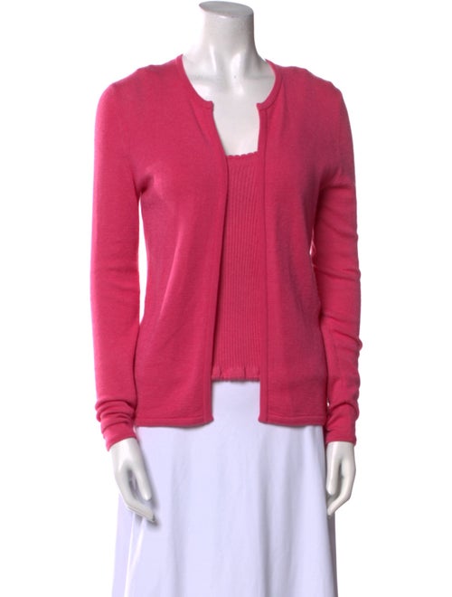 Oscar de la Renta Wool V-Neck Sweater