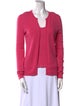 Oscar de la Renta Wool V-Neck Sweater