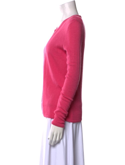 Oscar de la Renta Wool V-Neck Sweater