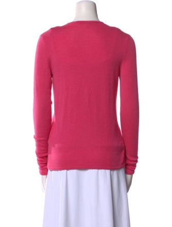 Oscar de la Renta Wool V-Neck Sweater