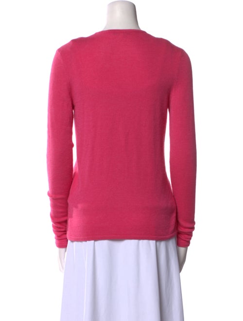 Oscar de la Renta Wool V-Neck Sweater