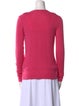 Oscar de la Renta Wool V-Neck Sweater
