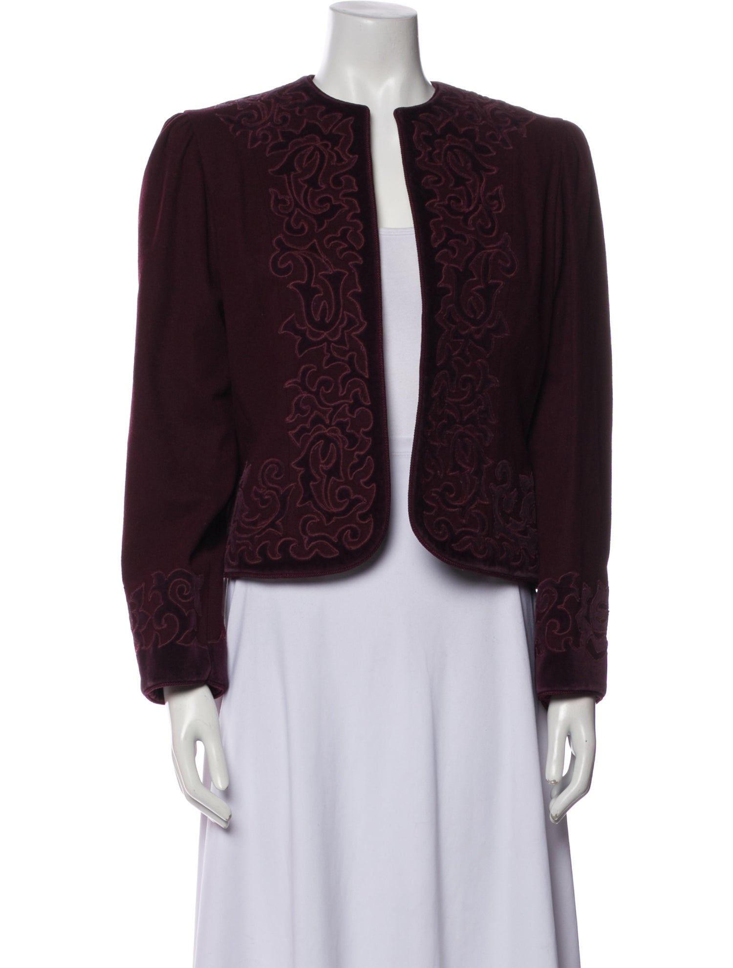 Oscar de la Renta Vintage Suede Jacket