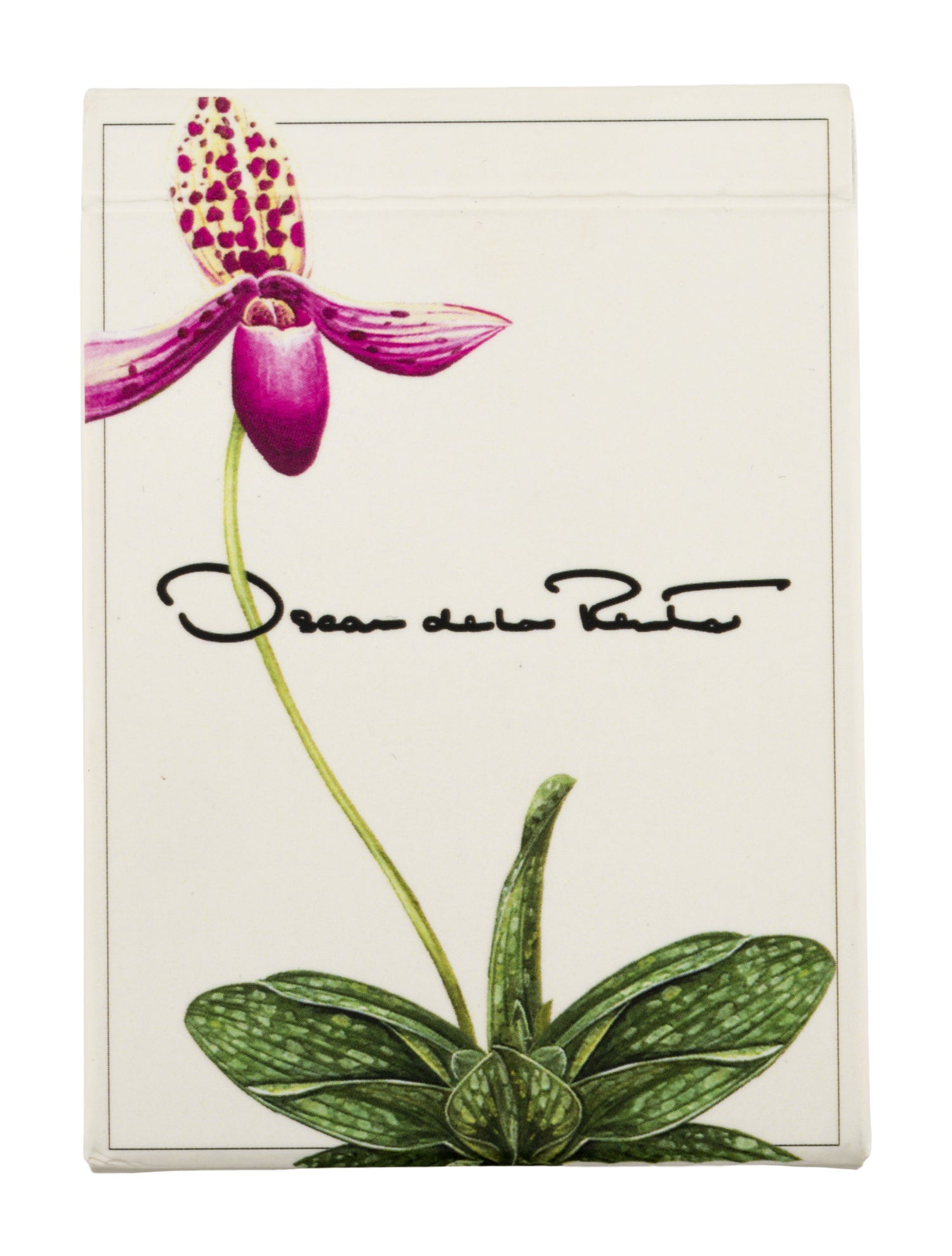 Oscar de la Renta Floral Playing Cards