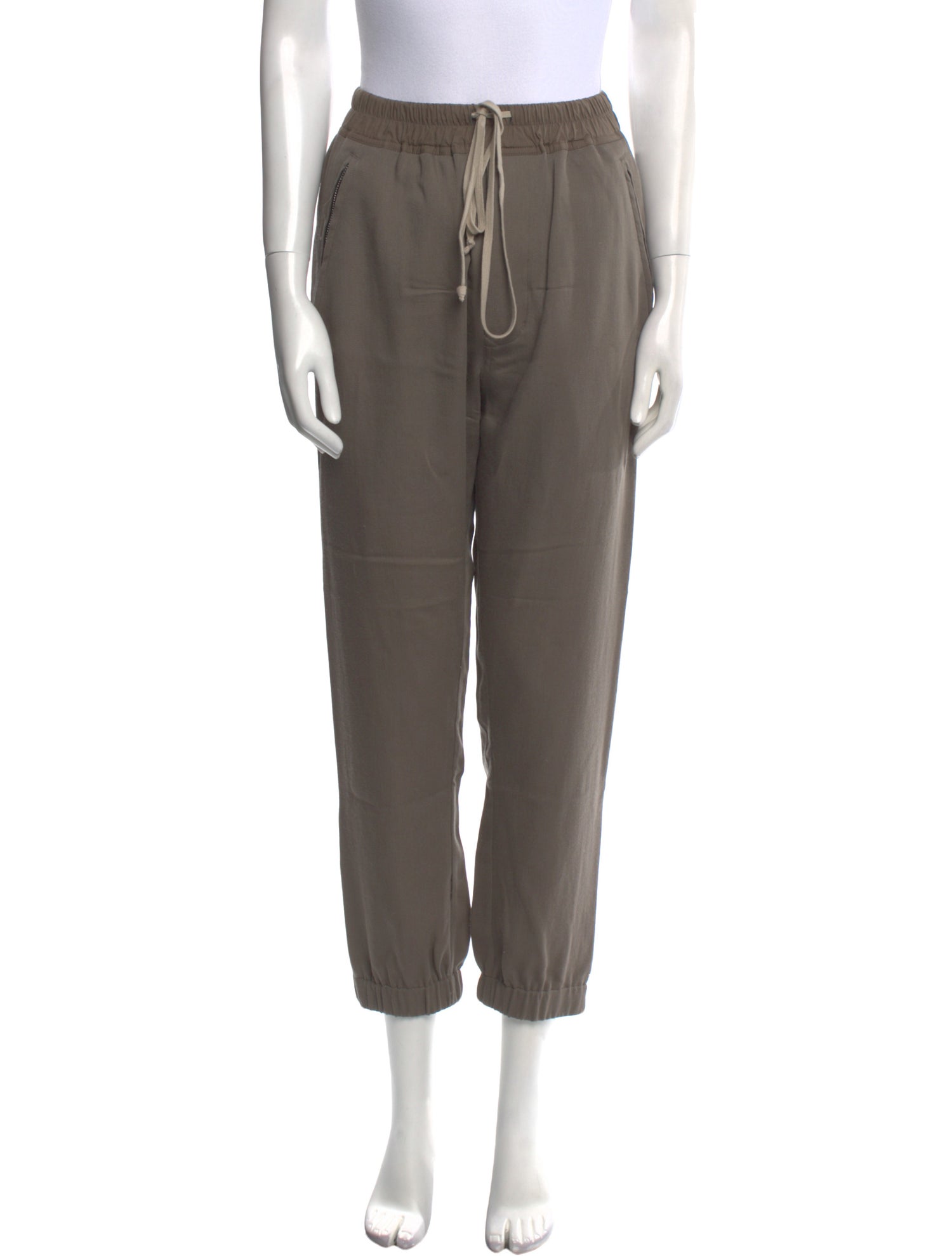 Rick Owens Virgin Wool Skinny Leg Pants