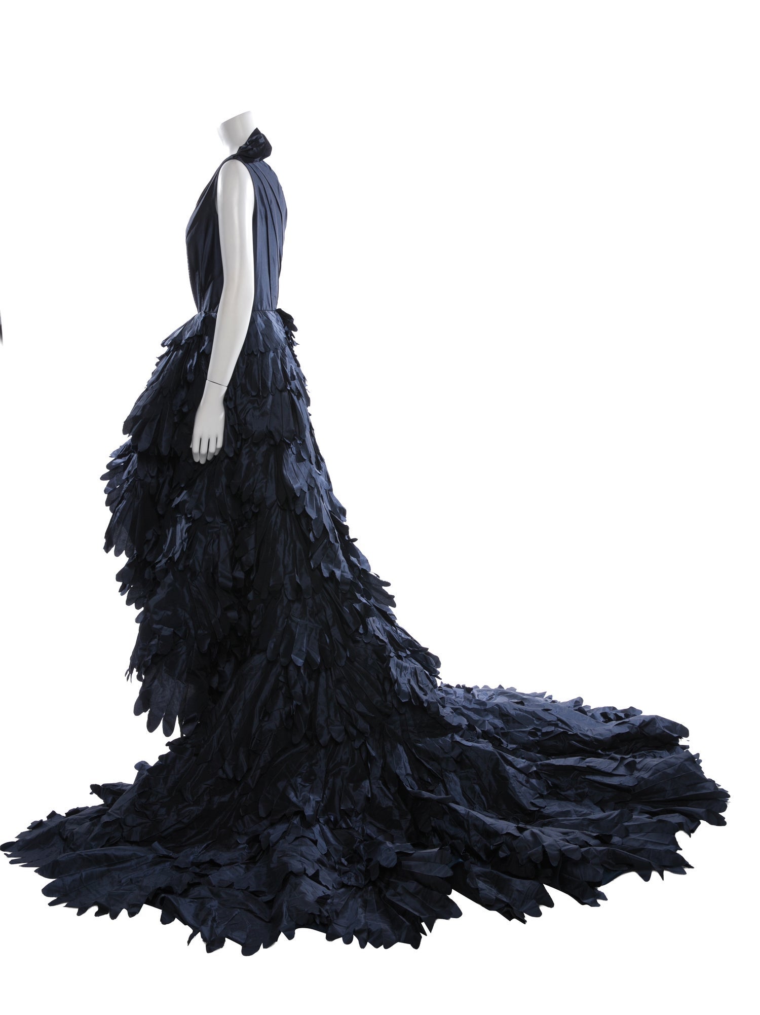 Oscar de la Renta Silk Long Dress