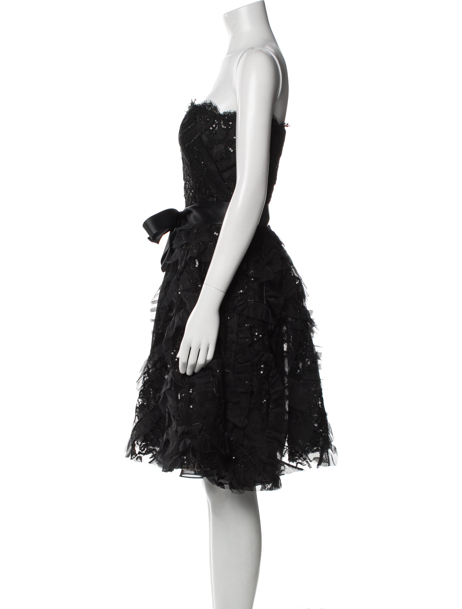 Oscar de la Renta Silk Mini Dress