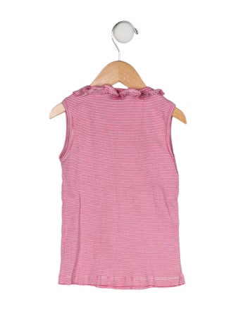 Oscar de la Renta Toddler Girls' Patterned Sleeveless Top