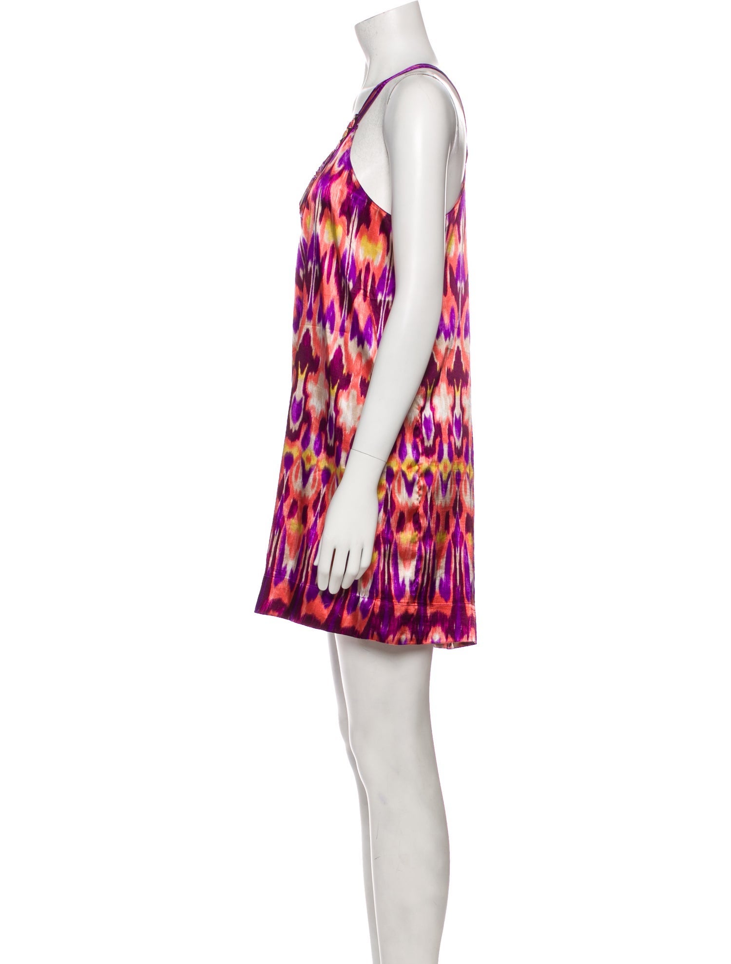 Oscar de la Renta Printed Nightgown