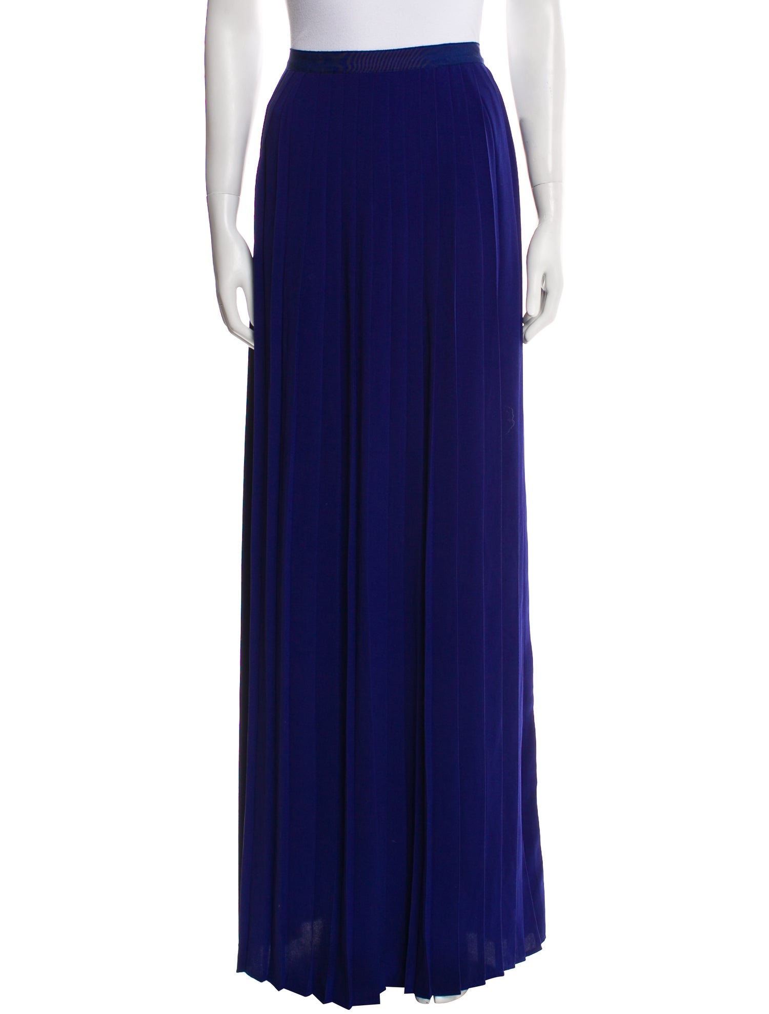 Oscar de la Renta Pleated Accents Long Skirt w/ Tags