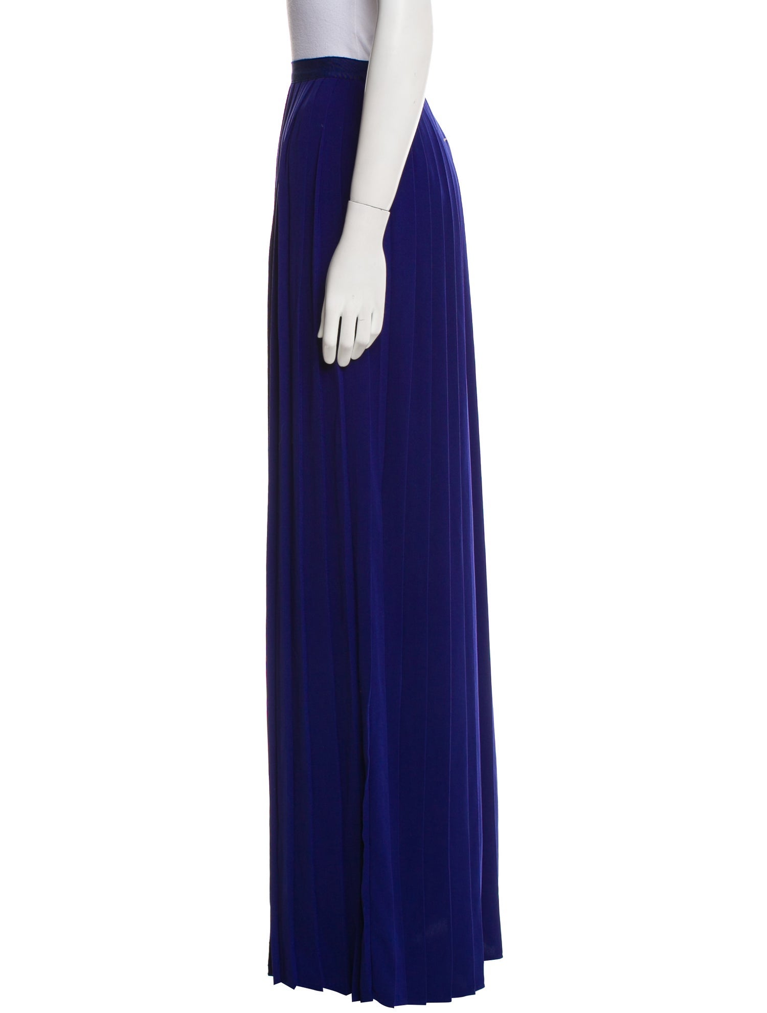 Oscar de la Renta Pleated Accents Long Skirt w/ Tags