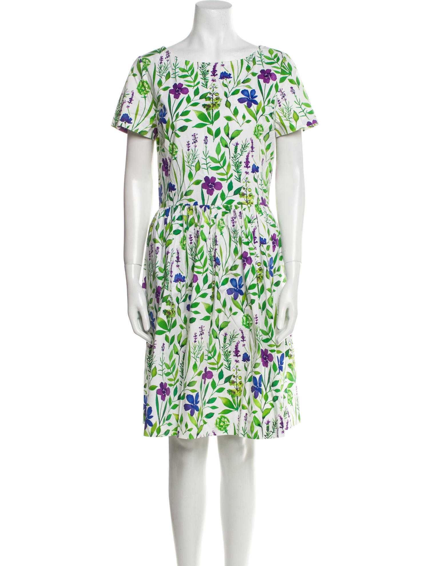 Oscar de la Renta 2015 Knee-Length Dress