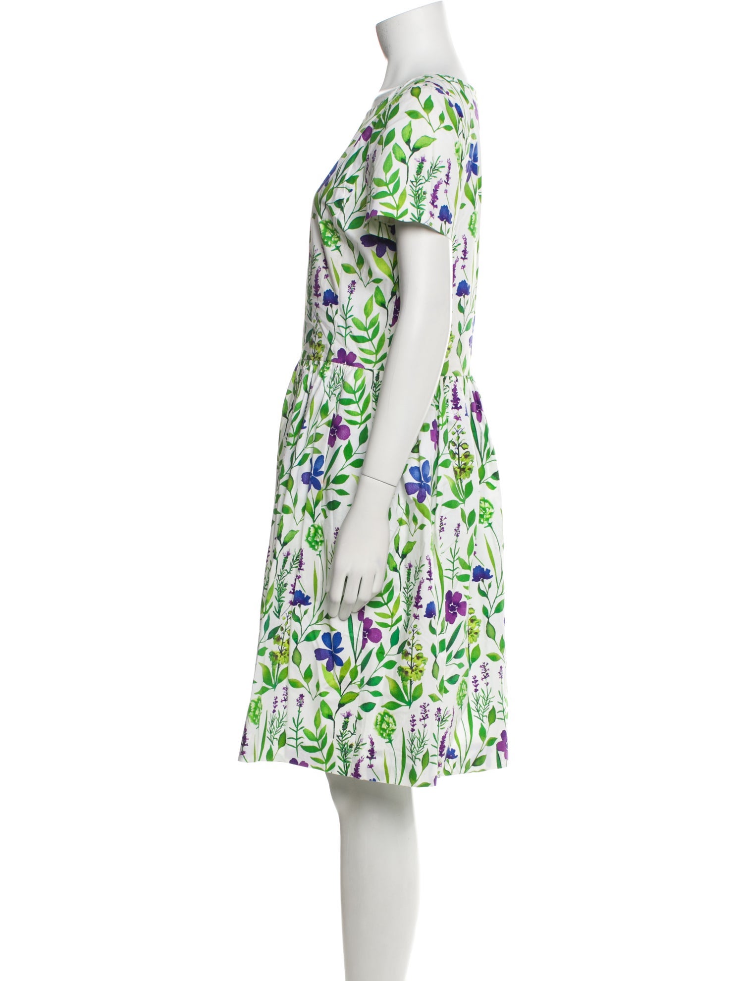 Oscar de la Renta 2015 Knee-Length Dress