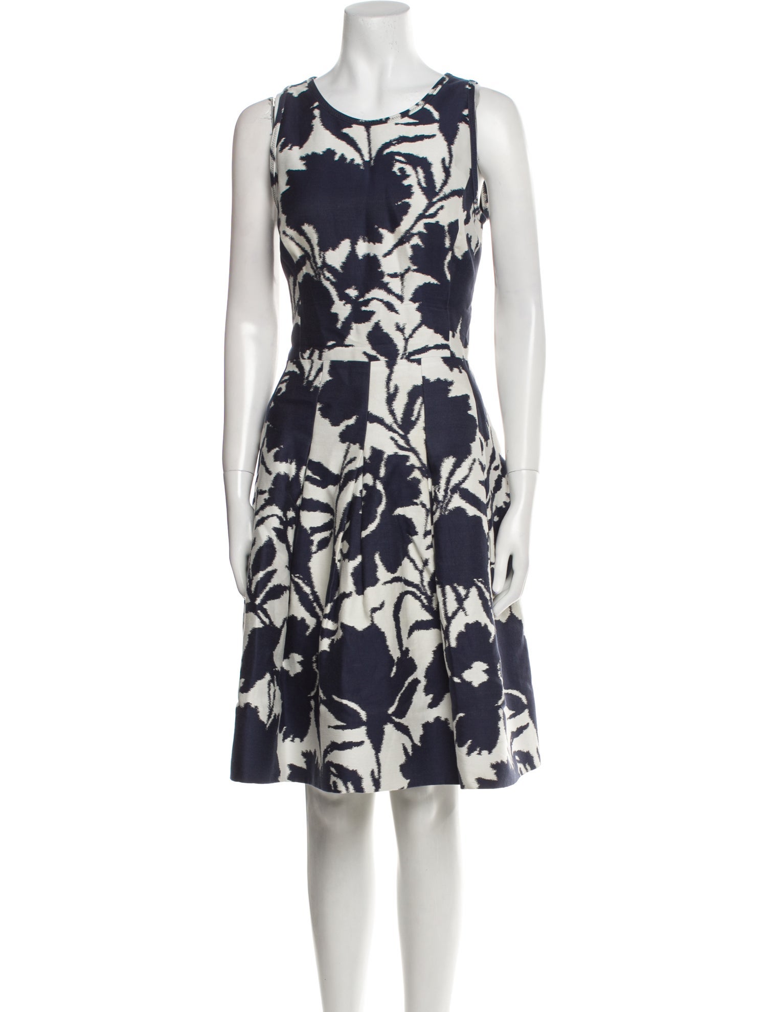 Oscar de la Renta 2015 Knee-Length Dress