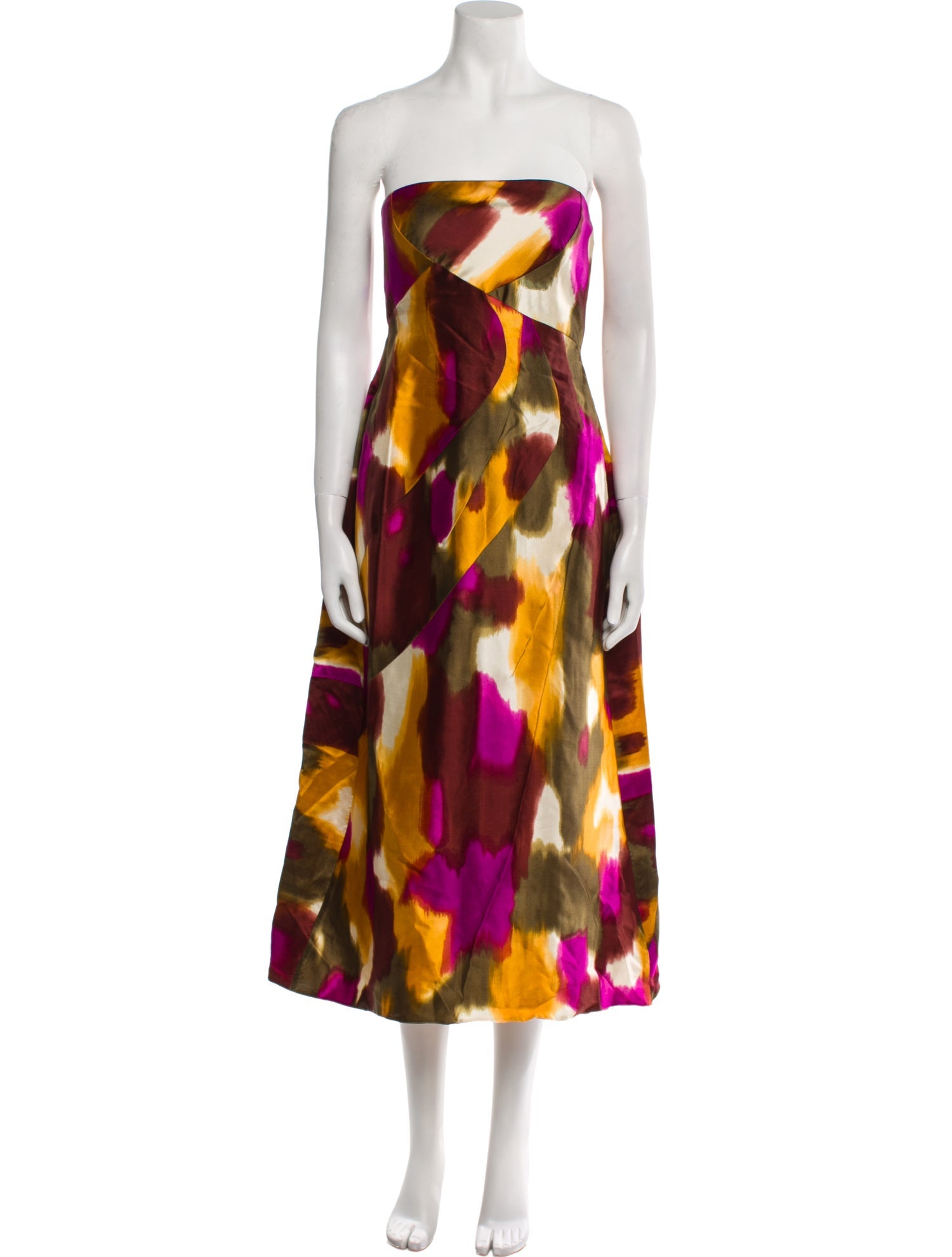Oscar de la Renta 2010 Midi Length Dress