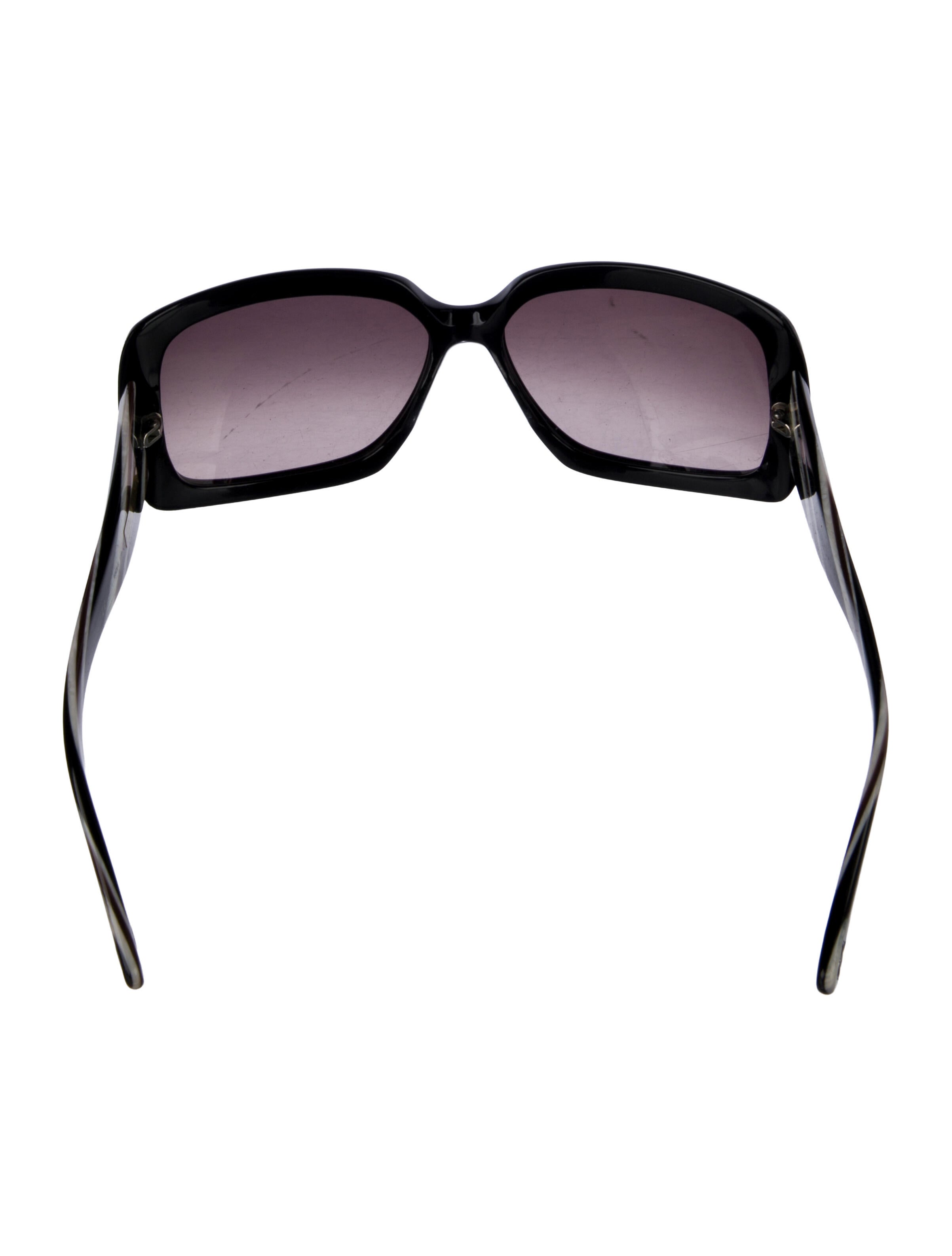 Oscar de la Renta Oversize Tinted Sunglasses